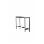 Sidobord Rise Bord, 110 × 30 cm, Svart