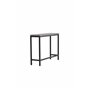 Sidobord Rise Bord, 110 × 30 cm, Svart
