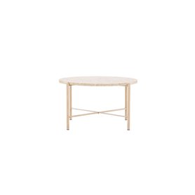 Runt soffbord Sandhamn, Ø70 cm, Beige