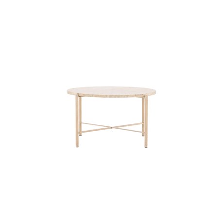 Runt soffbord Sandhamn, Ø70 cm, Beige