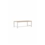 Soffbord Rise, 120 × 60 cm, Greige