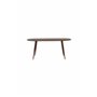 Ovalt matbord Sanford, 180 × 90 cm, Dark Brown