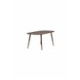 Ovalt matbord Sanford, 180 × 90 cm, Dark Brown