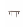 Ovalt matbord Sanford, 180 × 90 cm, Dark Brown