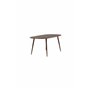 Ovalt matbord Sanford, 180 × 90 cm, Dark Brown