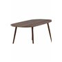 Ovalt matbord Sanford, 180 × 90 cm, Dark Brown