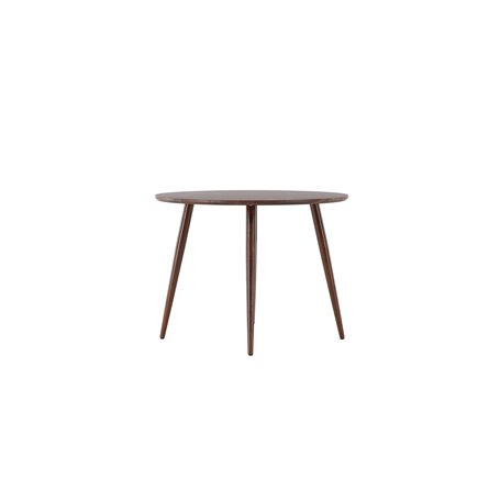Runt matbord Sanford, Ø100 cm, Dark Brown