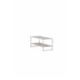 Sidobord Staal Bord, 102 × 43 cm, Beige