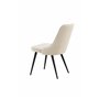 Matstol Velvet Deluxe, Beige/Svart