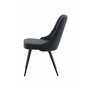 Matstol Velvet Deluxe, Svart