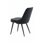 Matstol Velvet Deluxe, Svart