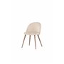 Matstol Velvet, Beige/Mocca