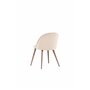 Matstol Velvet, Beige/Mocca
