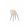 Matstol Velvet, Beige/Mocca