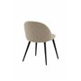 Matstol Velvet, Beige/Svart