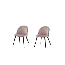 Matstol Velvet, Dovrosa/Svart