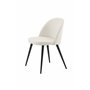 Matstol Velvet, Beige/Svart