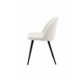 Matstol Velvet, Beige/Svart