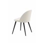 Matstol Velvet, Beige/Svart