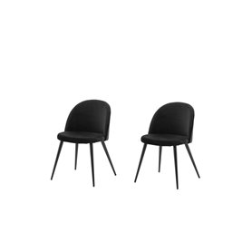 Matstol Velvet, Svart