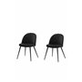 Matstol Velvet, Svart