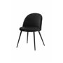 Matstol Velvet, Svart