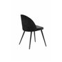 Matstol Velvet, Svart