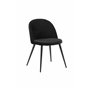 Matstol Velvet, Svart