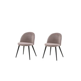 Matstol Velvet, Dovrosa/Svart