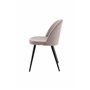 Matstol Velvet, Dovrosa/Svart