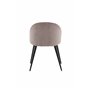 Matstol Velvet, Dovrosa/Svart