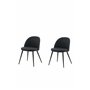 Matstol Velvet, Svart