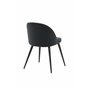 Matstol Velvet, Svart