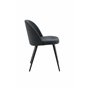 Matstol Velvet, Svart
