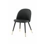 Matstol Velvet, Svart
