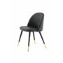 Matstol Velvet, Svart