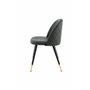 Matstol Velvet, Svart