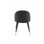 Matstol Velvet, Svart