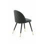 Matstol Velvet, Svart