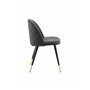 Matstol Velvet, Svart