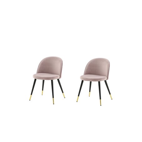 Matstol Velvet, Dovrosa/Svart