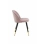 Matstol Velvet, Dovrosa/Svart