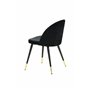Matstol Velvet, Svart