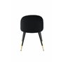 Matstol Velvet, Svart