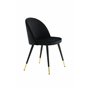 Matstol Velvet, Svart