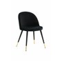 Matstol Velvet, Svart