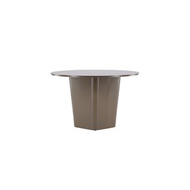 Runt matbord Santa Fe, Ø120 cm, Brun