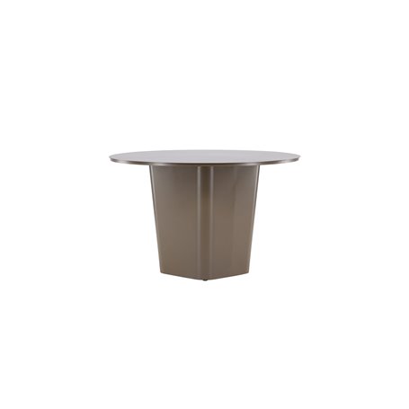 Runt matbord Santa Fe, Ø120 cm, Brun