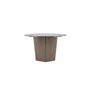 Runt matbord Santa Fe, Ø120 cm, Brun