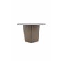 Runt matbord Santa Fe, Ø120 cm, Brun